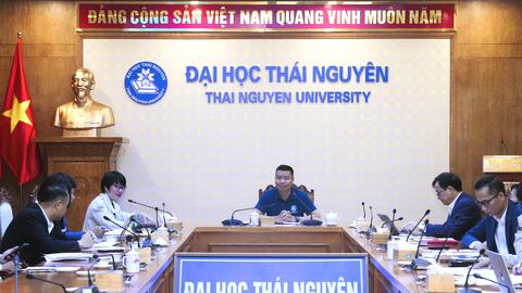 Đại học Thái Nguyên làm việc với Đại học Dân tộc Trung Nam (Trung Quốc) để thúc đẩy hợp tác đào tạo