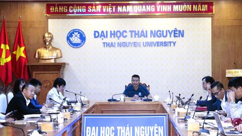 Đại học Thái Nguyên làm việc với Đại học Dân tộc Trung Nam (Trung Quốc) để thúc đẩy hợp tác đào tạo