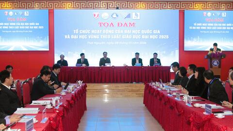 Toạ đàm Tổ chức và hoạt động của Đại học Quốc gia  và Đại học Vùng theo Luật Giáo dục đại học 2025