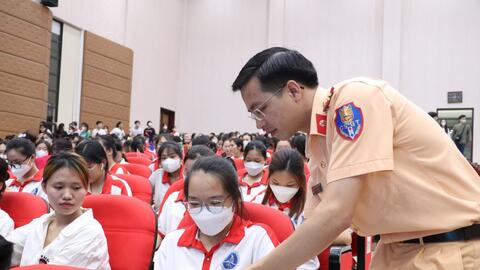 Tuổi trẻ Đại học Thái Nguyên: Tăng cường các biện pháp bảo đảm trật tự an toàn giao thông dịp Tết Nguyên đán 2026