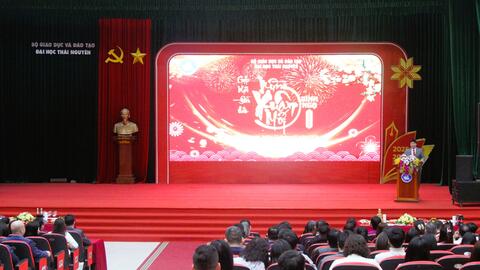Đại học Thái Nguyên gặp mặt đầu Xuân Bính Ngọ năm 2026