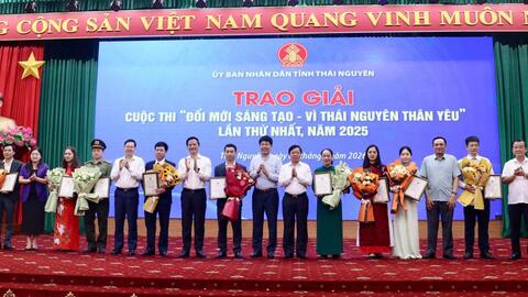 Đại học Thái Nguyên hưởng ứng tích cực Cuộc thi “Đổi mới sáng tạo - Vì Thái Nguyên thân yêu”