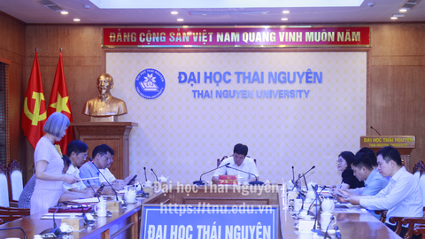 Ban Tổ chức Tỉnh ủy Thái Nguyên làm việc với Đảng ủy Đại học Thái Nguyên về công tác xây dựng Đảng