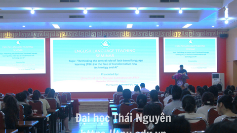Thai Nguyen University organized academic seminar with expert from Ryukoku University, Japan