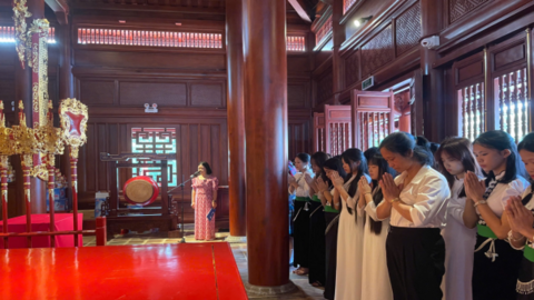 Hành trình về nguồn – Bồi đắp truyền thống cách mạng, tiếp sức cho tân sinh viên Phân hiệu Đại học Thái Nguyên tại tỉnh Điện Biên