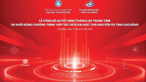 Đại học Thái Nguyên triển khai chuỗi hoạt động hợp tác tại tỉnh Cao Bằng