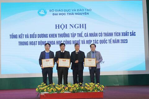Đại học Thái Nguyên tăng cường hoạt động khoa học công nghệ và hợp tác quốc tế