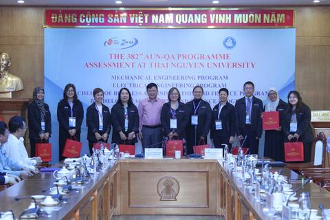Khai mạc đánh giá 04 chương trình đào tạo lần thứ 382 của AUN-QA tại ĐHTN
