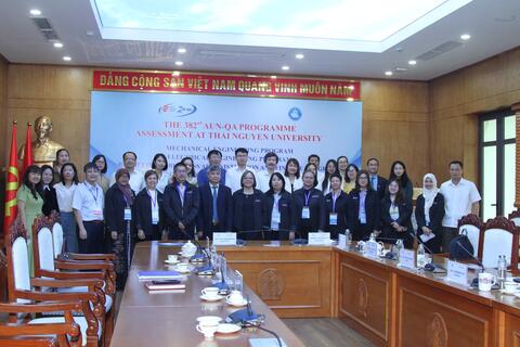 Bế mạc đánh giá AUN-QA đánh giá 04 chương trình đào tạo lần thứ 382 của AUN-QA tại Đại học Thái Nguyên