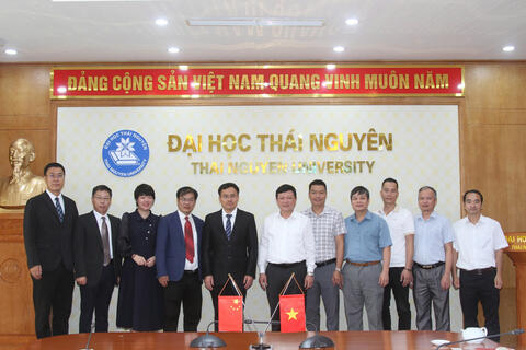 Đại học Thái Nguyên tăng cường hợp tác với Học viện Hạ Châu, Trung Quốc
