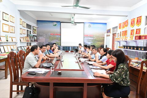 Buổi thảo luận xây dựng mạng lưới ACIS tại Thái Nguyên