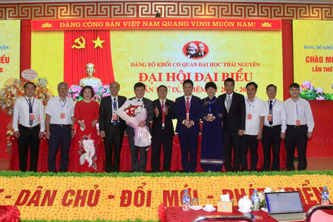 Đại hội đại biểu Đảng bộ Khối Cơ quan Đại học Thái Nguyên lần thứ IX, nhiệm kỳ 2025–2030: Phát huy vai trò lãnh đạo, đẩy mạnh chuyển đổi số trong toàn Đảng bộ