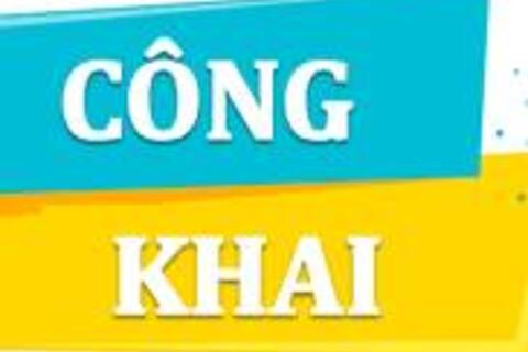 Công khai thông tin về Cơ sở vật chất
