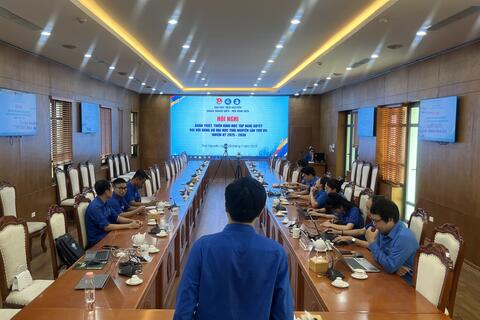 Đoàn Thanh niên – Hội Sinh viên Đại học Thái Nguyên tổ chức Hội nghị quán triệt, triển khai học tập Nghị quyết Đại hội Đảng bộ lần thứ VII, nhiệm kỳ 2025–2030