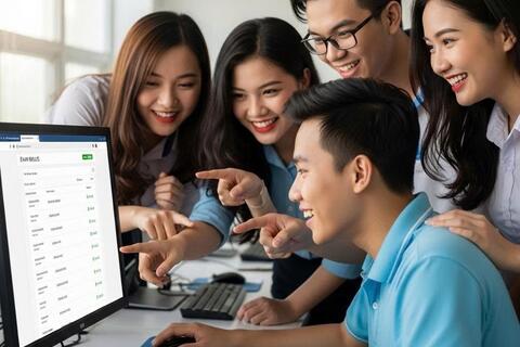 Thông báo điểm trúng tuyển đại học, cao đẳng ngành Giáo dục Mầm non hệ chính quy đợt 1 năm 2025