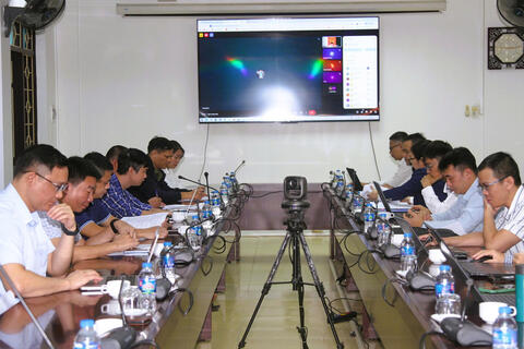 Họp triển khai phần mềm quản lý đào tạo và người học