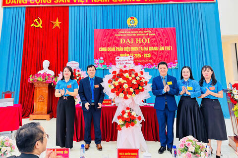 Công đoàn Đại học Thái Nguyên chỉ đạo thành công Đại hội Công đoàn Phân hiệu ĐHTN tại Hà Giang lần thứ I, nhiệm kỳ 2025 - 2030