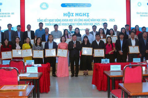 Thai Nguyen University: Outstanding Achievements in Research and Technology Activities in the Academic Year 2024–2025