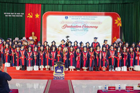 Khoa Quốc tế, Đại học Thái Nguyên trao bằng tốt nghiệp và vinh danh tân cử nhân năm 2025