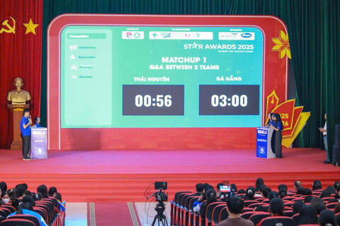 Vibrant Atmosphere at the National Final Round of the Star Awards 2025 English Contest for Students