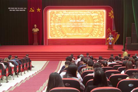 Đảng ủy Khối Cơ quan Đại học Thái Nguyên tổng kết công tác lãnh đạo thực hiện nhiệm vụ chính trị năm 2025