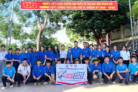 Hơn 8.000 lượt sinh viên Đại học Thái Nguyên tham gia chiến dịch tình nguyện năm 2025