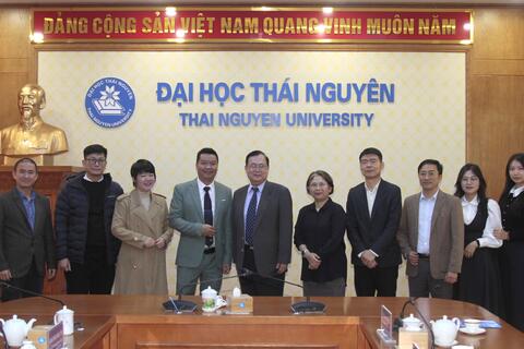 Đại học Thái Nguyên tăng cường hợp tác với Văn phòng Kinh tế và Văn hoá Đài Bắc tại Việt Nam