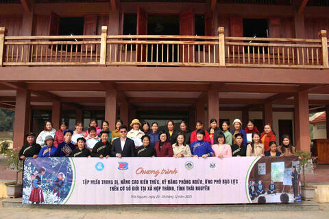 Báo cáo Kế hoạch hành động và Bế mạc lớp tập huấn Phòng ngừa, ứng phó với bạo lực trên cơ sở giới tại xã Hợp Thành, tỉnh Thái Nguyên