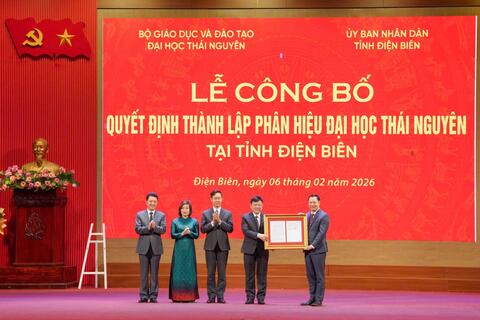 Sự kiện nổi bật của Đại học Thái Nguyên tháng 2/2026