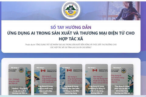 Đại học Thái Nguyên ra mắt Sổ tay hướng dẫn ứng dụng trí tuệ nhân tạo (AI) trong phát triển hợp tác xã