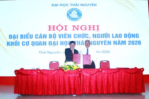Hội nghị đại biểu cán bộ, viên chức, người lao động Khối cơ quan Đại học Thái Nguyên năm 2026