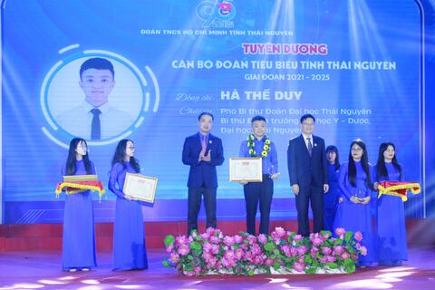 Hà Thế Duy – Thủ lĩnh Đoàn y khoa “vừa hồng, vừa chuyên”, góp phần lan tỏa phong trào tại Đại học Thái Nguyên