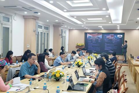 Đại học Thái Nguyên tham dự Chương trình tập huấn trong khuôn khổ Dự án EMSIV tại Đại học Hà Nội