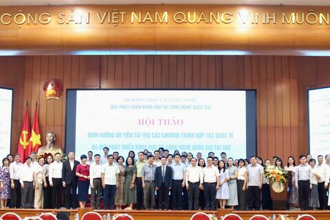 Đại học Thái Nguyên tham dự Hội thảo “Định hướng ưu tiên tài trợ các chương trình hợp tác quốc tế trong bối cảnh mới