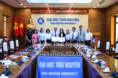 Đại học Thái Nguyên ký kết biên bản hợp tác với Đại học Kookmin, Hàn Quốc
