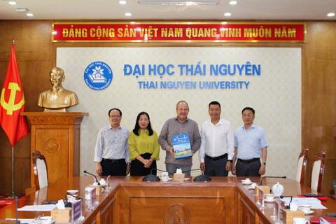Đại học Thái Nguyên làm việc với Đoàn Đại học Humboldt – Berlin, Liên bang Đức