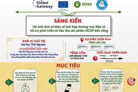 Tư vấn khảo sát, đánh giá Dự án Hệ sinh thái tri thức số tích hợp thương mại điện tử hỗ trợ phát triển và tiêu thụ sản phẩm OCOP bền vững