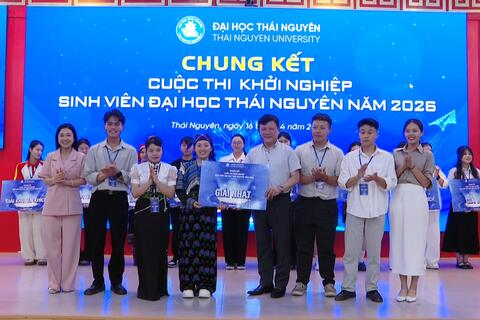 “Từ cỏ hóa vàng”- Dự án giành Giải Nhất Cuộc thi Khởi nghiệp sinh viên Đại học Thái Nguyên năm 2026