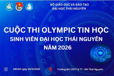 Danh sách thí sinh đăng ký tham dự thi Kỳ thi Olympic Tin học dành cho sinh viên Đại học Thái Nguyên - Đợt 1, năm 2026