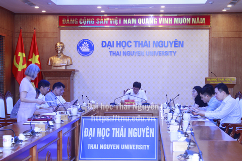 Ban Tổ chức Tỉnh ủy Thái Nguyên làm việc với Đảng ủy Đại học Thái Nguyên về công tác xây dựng Đảng