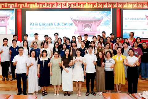Trung tâm Số tổ chức Chương trình Hội thảo: “AI in English Education: Teacher Training for the 21st Century”