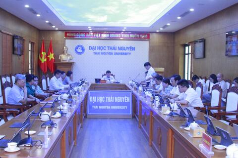 Đại học Thái Nguyên giao ban công tác tháng 6: Tập trung thực hiện các nhiệm vụ chiến lược