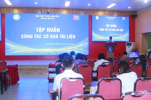 Tập huấn công tác số hóa tài liệu