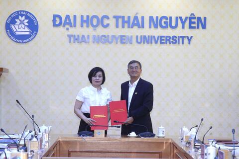 Đại học Thái Nguyên ký kết hợp tác với Đại học Bách khoa Côn Minh, Trung Quốc