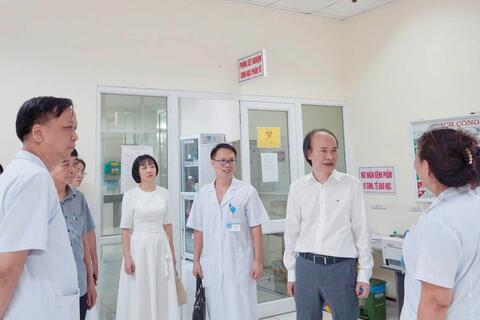 Trường Đại học Y - Dược, Đại học Thái Nguyên khảo sát cơ sở thực hành tại Bệnh viện Đa khoa Bắc Kạn