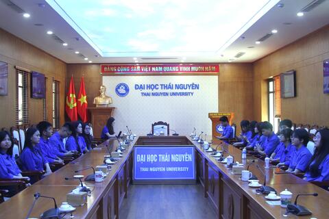 Đoàn Thanh niên Đại học Thái Nguyên tham dự Hội nghị nghiên cứu, học tập, quán triệt Nghị quyết Đại hội Đoàn toàn quốc lần thứ XIII