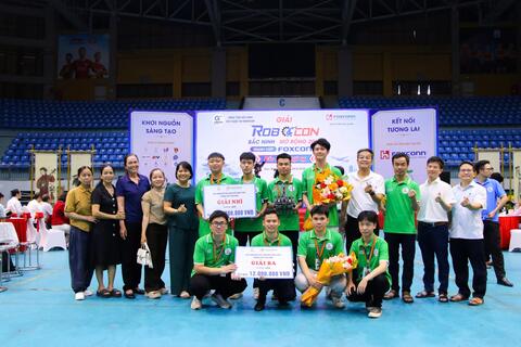 Sinh viên ICTU xuất sắc giành hai giải tại Robocon Bắc Ninh mở rộng 2026