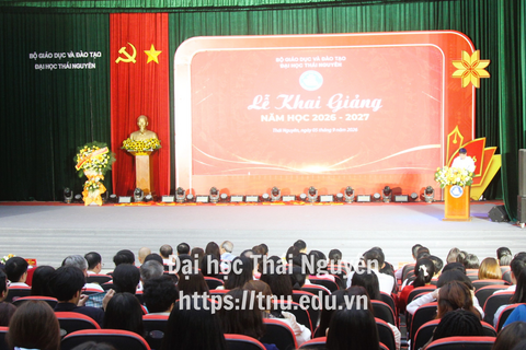 Đại học Thái Nguyên khai giảng năm học mới 2026-2027