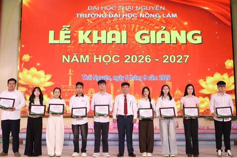 Trường Đại học Nông Lâm - Đại học Thái Nguyên khai giảng năm học mới 2026-2027