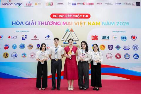 Sinh viên Trường Đại học Khoa học - Đại học Thái Nguyên giành 2 Huy chương Đồng tại V-MED 2026